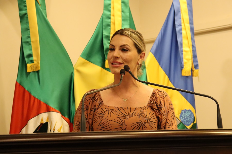 Andreia Reck é eleita 2ª secretária da Mesa Diretora na Câmara de Gramado