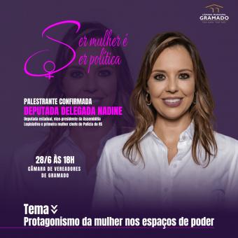 Câmara de Gramado realiza evento para discutir participação feminina na política