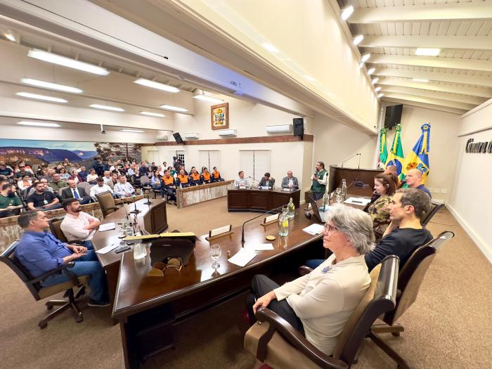 Audiência pública debateu derrubada de árvores e preocupações com preservação ambiental em Gramado